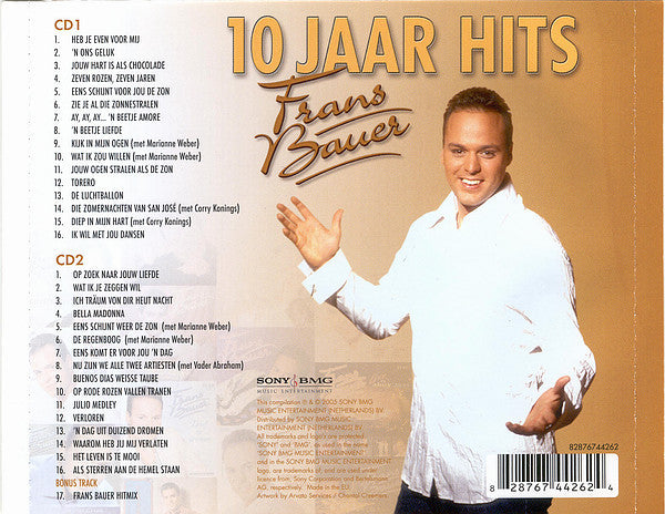 Frans Bauer : 10 Jaar Hits (2xCD, Comp)