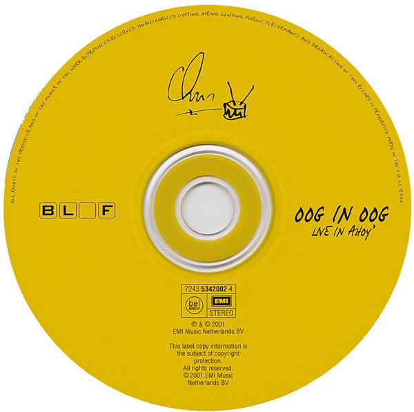 Bløf : Oog In Oog (Live In Ahoy') (CD, Album, Enh)