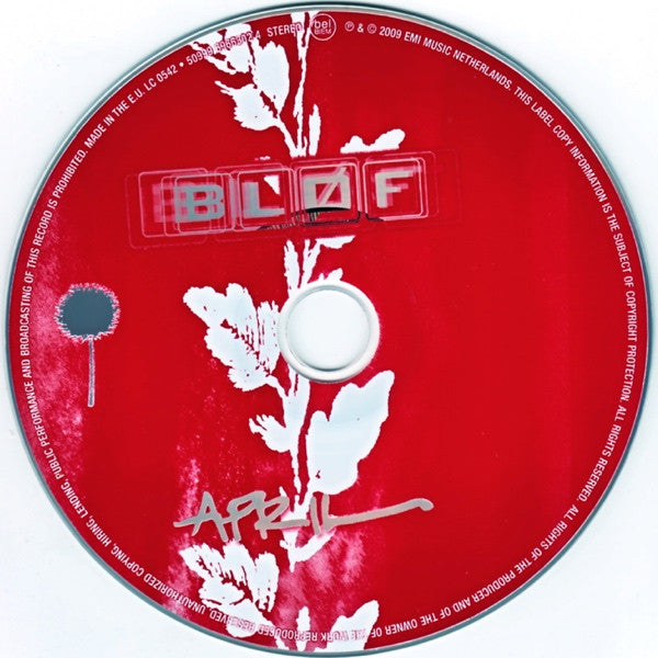 Bløf : April (Pickering Sessies Deel 2) (CD, Album, Enh, Sup)