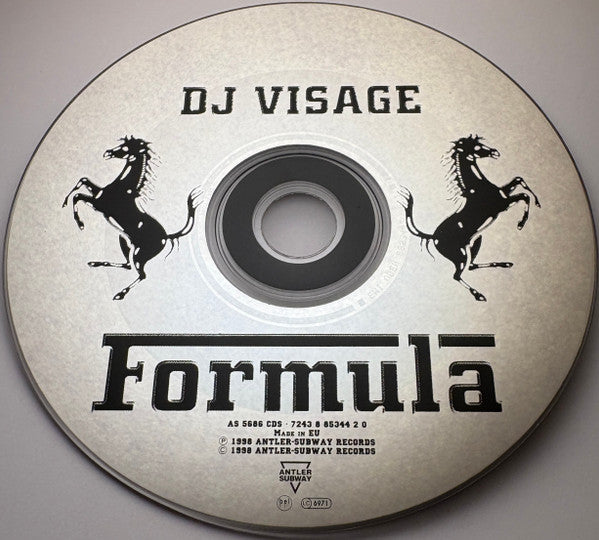 DJ Visage : Formula (CD, Single, Car)