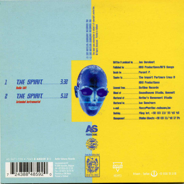 Fiocco : The Spirit (CD, Single)