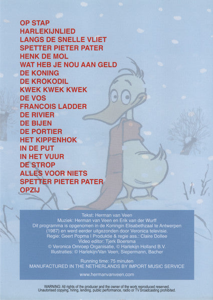 Herman van Veen : Zingt En Vertelt De Muziekfabel Van Alfred Jodocus Kwak (DVD)