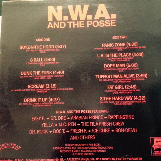 N.W.A. And The Posse : N.W.A. And The Posse (LP, Comp)
