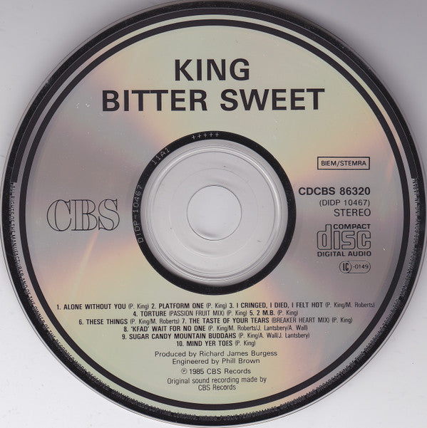 King : Bitter Sweet (CD, Album)