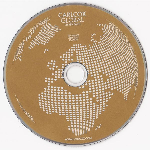 Carl Cox : Global (2xCD, Comp, Mixed)