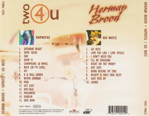 Herman Brood : Shpritsz / Go Nutz (CD, Album, RE + CD, Album, RE + Comp)