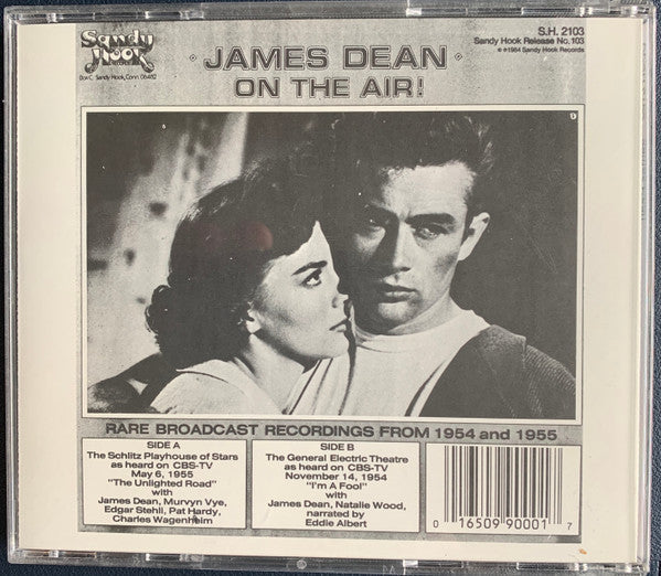 James Dean : James Dean - Rare Broadcast Recordings From 1954 And 1955 (CD, Album)