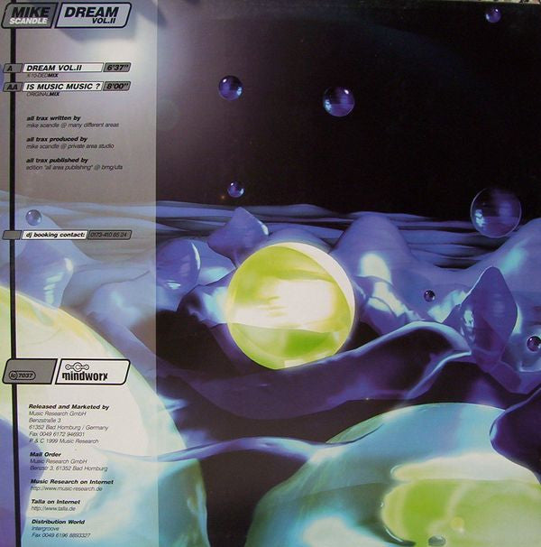 Mike Scandle : Dream Vol. II (12")