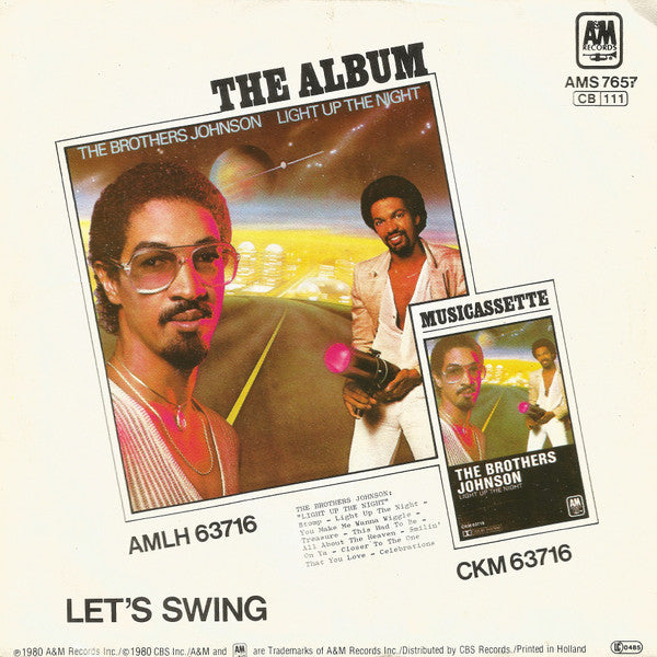 Brothers Johnson : Stomp (7", Single)