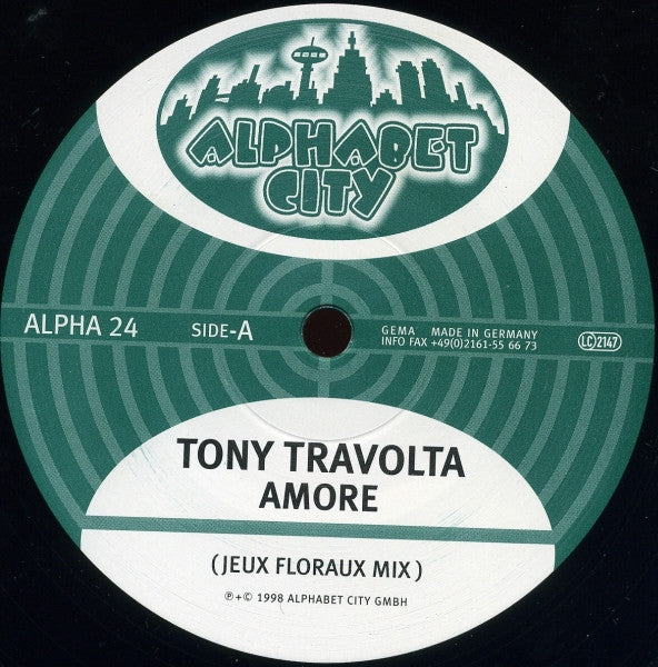 Tony Travolta : Amore (12")