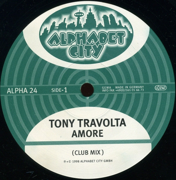 Tony Travolta : Amore (12")