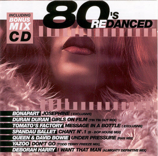 Various : 80's Redanced (CD, Comp + CD, Mixed)