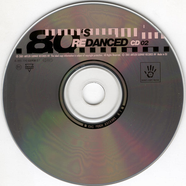 Various : 80's Redanced (CD, Comp + CD, Mixed)