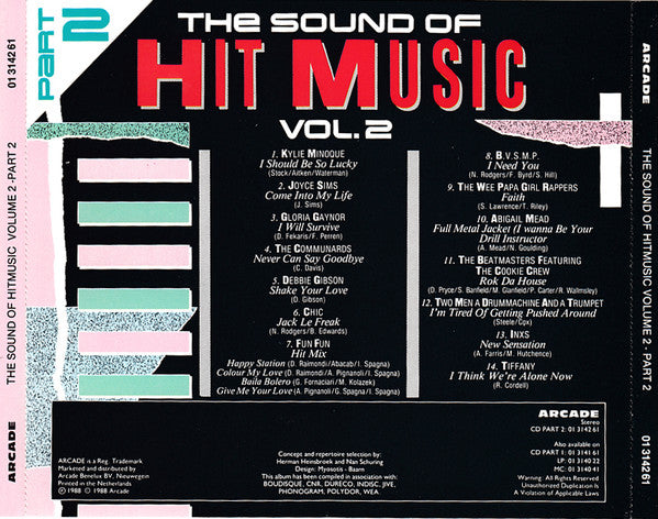 Various : The Sound Of Hit Music - Vol. 2 - Part 2 (CD, Comp)