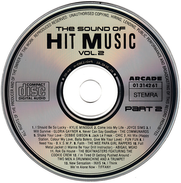 Various : The Sound Of Hit Music - Vol. 2 - Part 2 (CD, Comp)