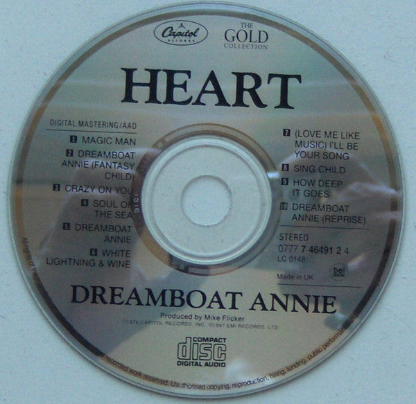 Heart : Dreamboat Annie (CD, Album, RE)