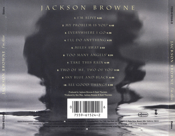 Jackson Browne : I'm Alive (CD, Album)