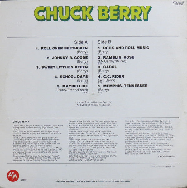 Chuck Berry : Greatest Hits (LP, Comp)