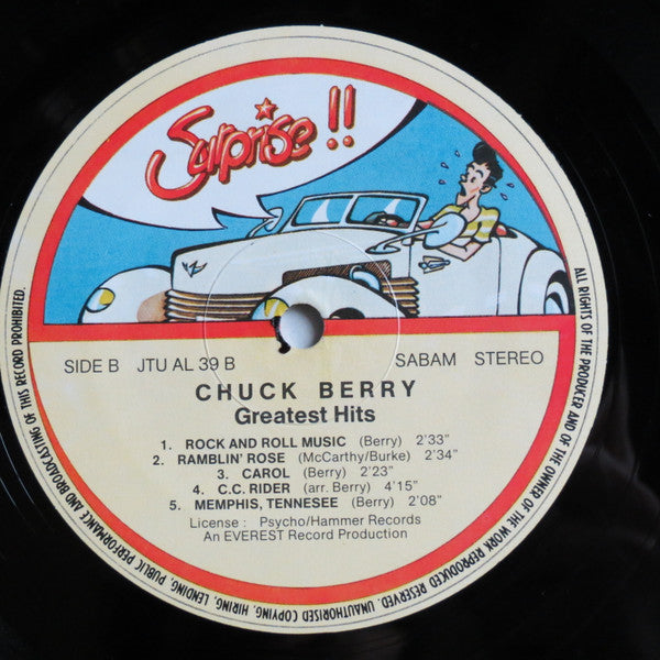 Chuck Berry : Greatest Hits (LP, Comp)