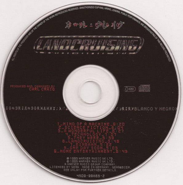 Carl Craig : Landcruising (CD, Album)