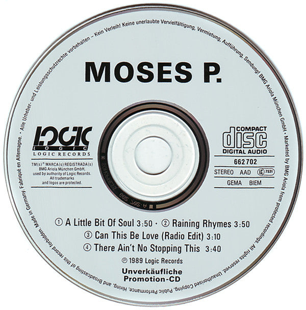 Moses Pelham : Unverkäufliche Promotion-CD (CD, Maxi, Promo)