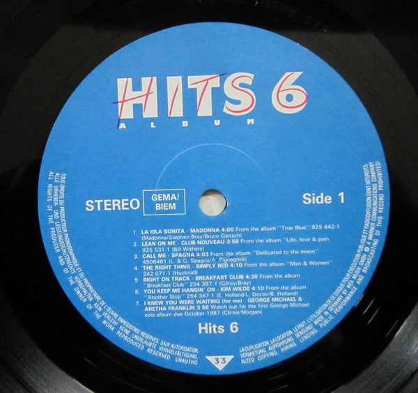 Various : Hits Album 6 (2xLP, Comp)