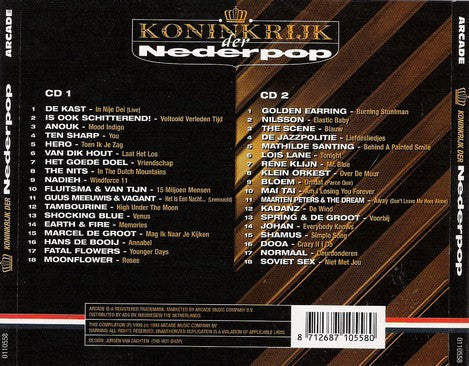 Various : Koninkrijk Der Nederpop (2xCD, Comp)
