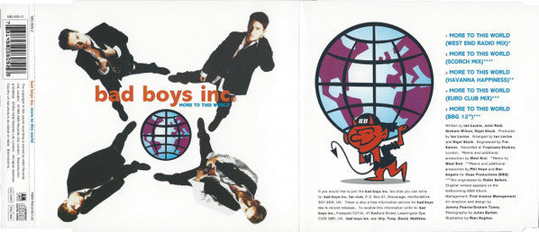 Bad Boys Inc. : More To This World (CD, Single, CD1)
