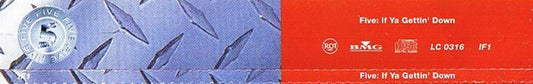 Five : If Ya Gettin' Down (CD, Single, Promo)