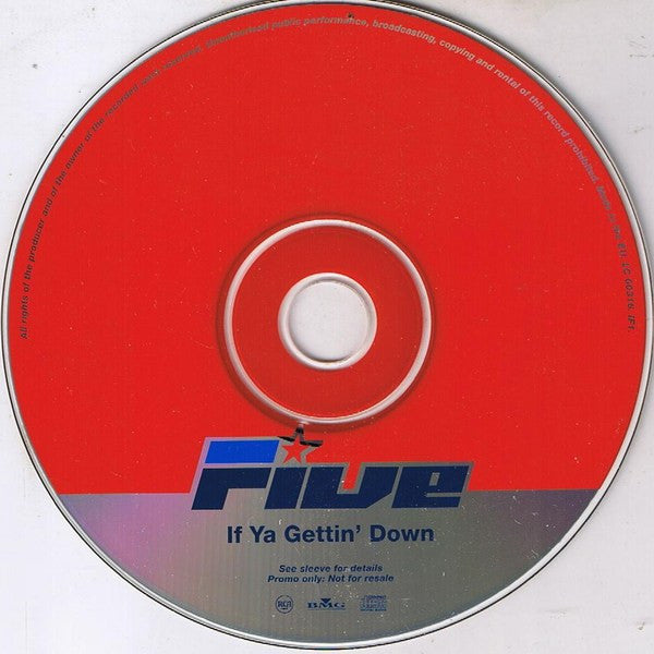 Five : If Ya Gettin' Down (CD, Single, Promo)