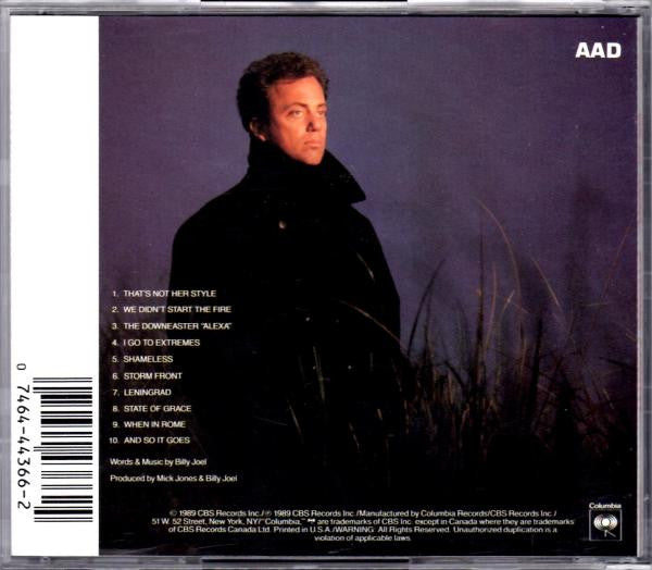 Billy Joel : Storm Front (CD, Album)