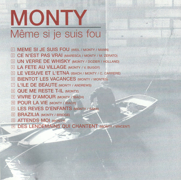 Monty (6) : Même Si Je Suis Fou (CD, Album)