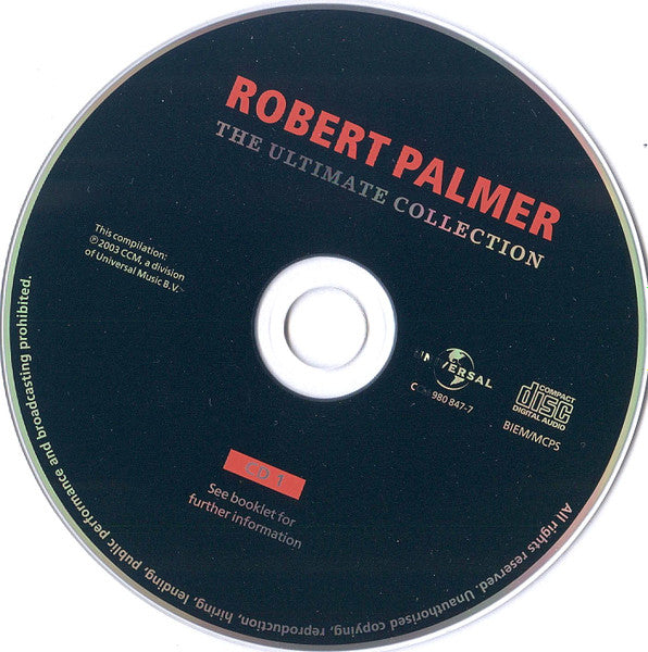 Robert Palmer : The Ultimate Collection (3xCD, Comp, RM)