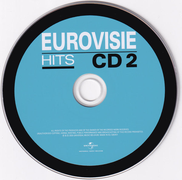 Various : Eurovisie Hits (2xCD, Comp)