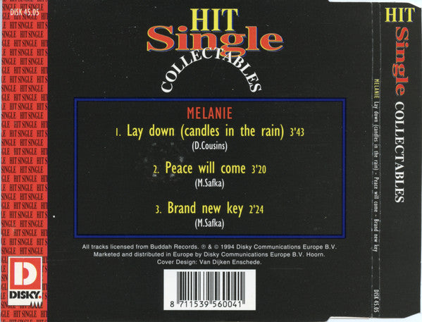 Melanie (2) : Lay Down (Candles In The Rain) (CD, Maxi)
