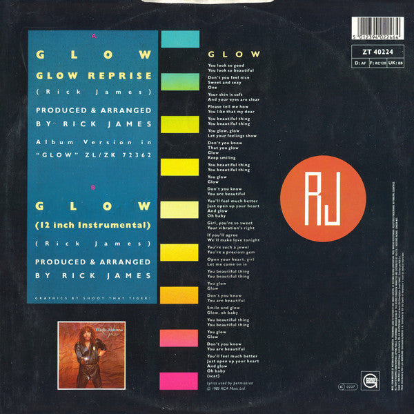 Rick James : Glow (12")