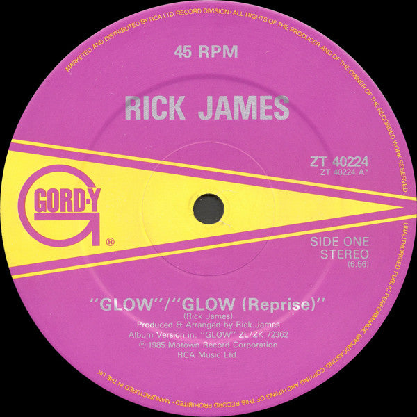 Rick James : Glow (12")