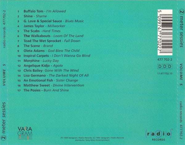Various : 2 Meter Sessies - Volume 5 (CD, Comp)