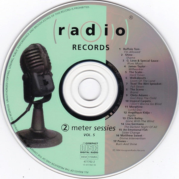 Various : 2 Meter Sessies - Volume 5 (CD, Comp)