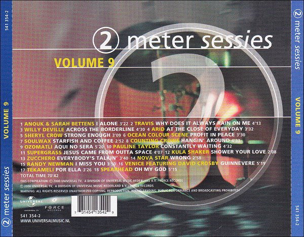 Various : 2 Meter Sessies - Volume 9 (CD, Comp)