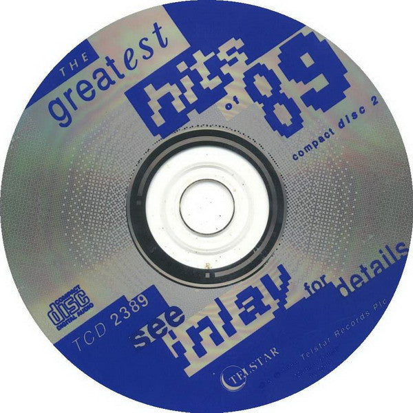 Various : The Greatest Hits Of 1989 (2xCD, Comp)