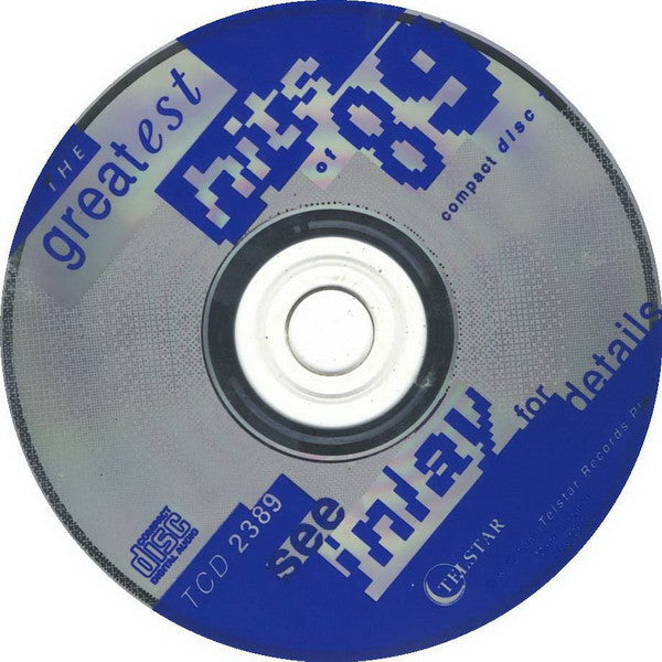 Various : The Greatest Hits Of 1989 (2xCD, Comp)