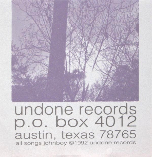 Johnboy : CalYx (7", Cle)