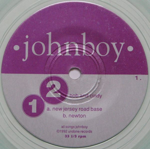 Johnboy : CalYx (7", Cle)