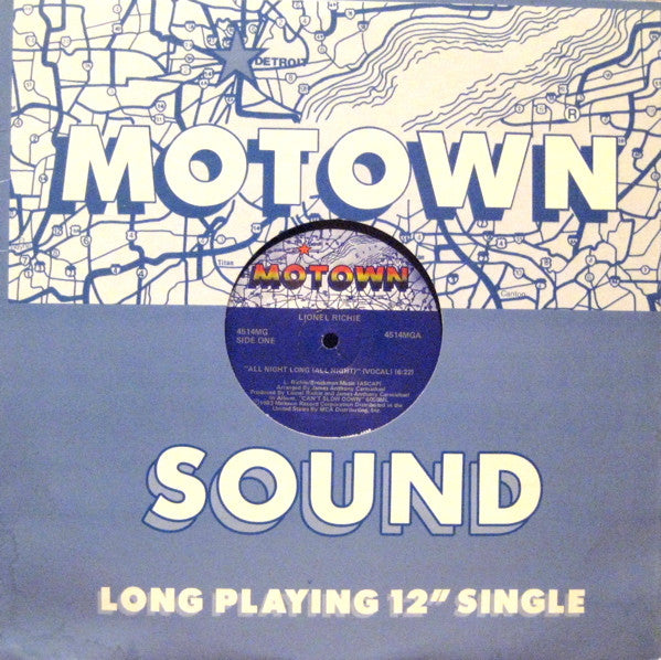 Lionel Richie : All Night Long (All Night) (12", Single)