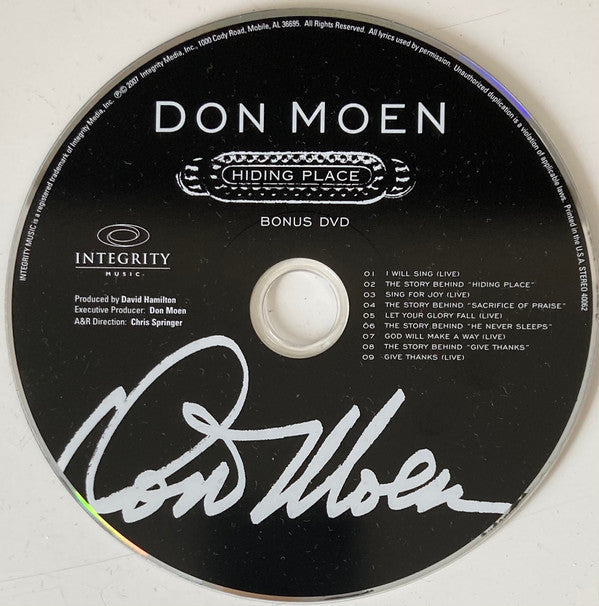 Don Moen : Hiding Place (Platinum Edition) (CD, Album + DVD)