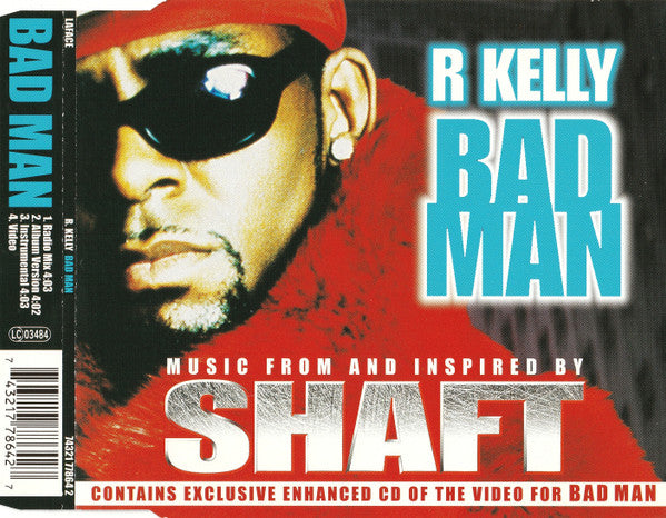 R. Kelly : Bad Man (CD, Single, Enh)