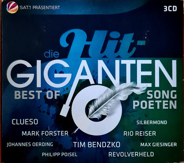 Various : Die Hit-Giganten - Songpoeten (3xCD, Comp)