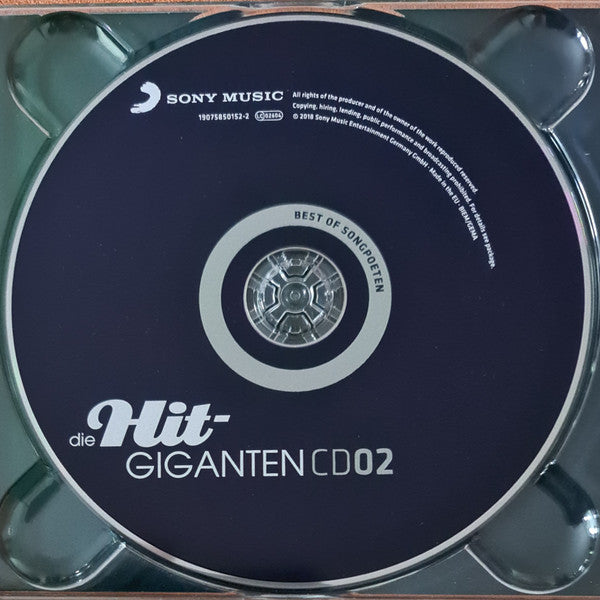 Various : Die Hit-Giganten - Songpoeten (3xCD, Comp)