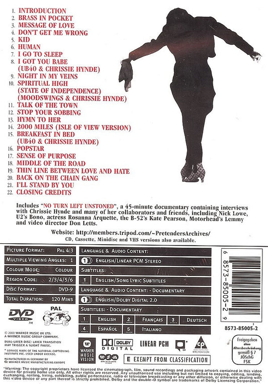The Pretenders : Greatest Hits (DVD-V, Comp, PAL)